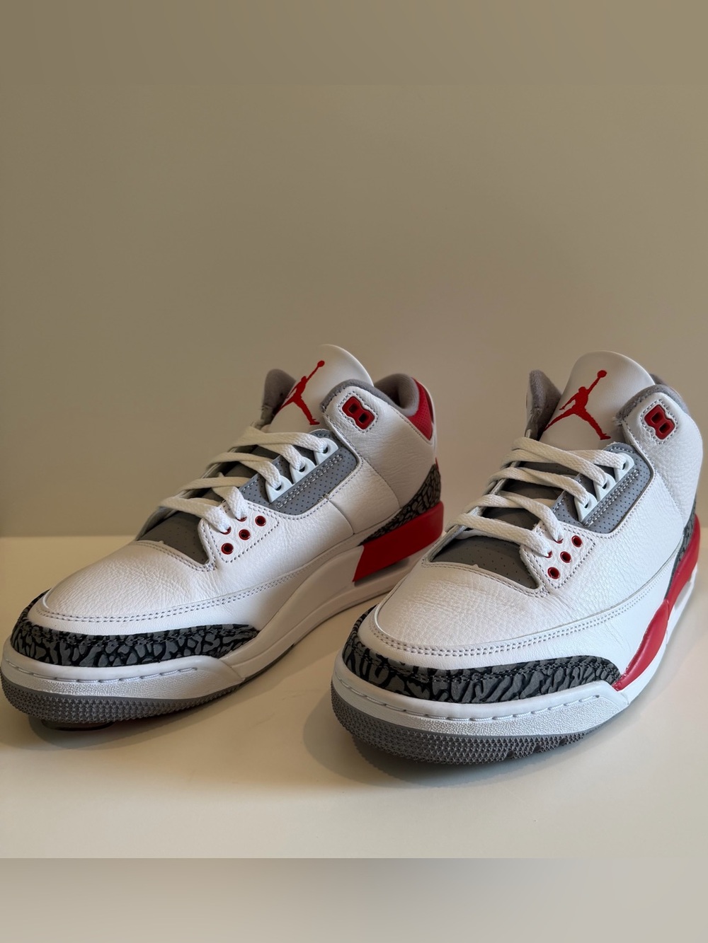 Jordan 3 Retro “Fire Red”